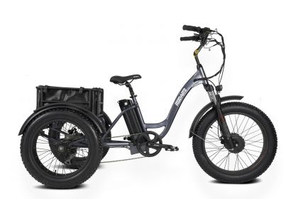 Elektrische Driewieler Invictus Lowstep Metallic Grijs