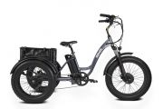 Elektrische Driewieler Invictus Lowstep Metallic Grijs